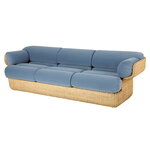 GUBI Basket 3-Sitzer-Sofa, Rattan - Sunday 002