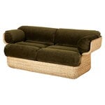 GUBI Basket 2-Sitzer-Sofa, Rattan - Mumble 40