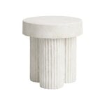 NORR11 Gear side table, 48 x 45 cm, chalk, product image