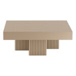 NORR11 Gear Square coffee table, 100 x 100 cm, chai, product image