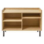 Maze Gentle storage bench, oak, view 1