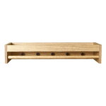 Maze Gentle hat rack, oak, view 1