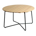 Grythyttan Stålmöbler Table 9A, 120 cm, green - oiled pine, product image