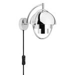 GUBI Multi-Lite wall lamp, chrome, product image