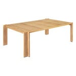 GUBI Atmosfera table, 209 x 105 cm, teak