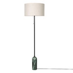 GUBI Gravity floor lamp, emerald marble - canvas, view 1