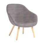 HAY About A Lounge Chair AAL82, lacquered oak - Steelcut Trio 806, product image