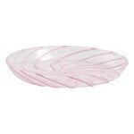 HAY Piatto Spin, 2 pz, trasparente - rosa