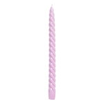 HAY Twist Long candle, lilac