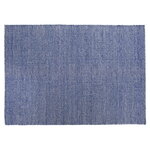 HAY Moiré Kelim rug, blue