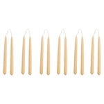 HAY Candele Mini Conical, set di 12, beige