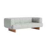 HAY Quilton Lift sofa, 2-seater, Naveli 0113 - lacquered oak, product image