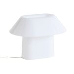 HAY Drome table lamp, white opal acrylic