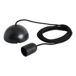 HAY Common pendant cord set, soft black, product image