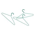 HAY Colour hanger, 3 pcs, jungle green