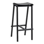 HAY Taburete 8 bar stool, high, 75 cm, black - black oak