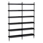 HAY Scaffale Pier System 102, 2 colonne, PS black, immagine prodotto