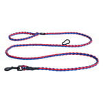 HAY Guinzaglio HAY Dogs, intrecciato, regolabile, blu - rosso, immagine prodotto