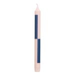 HAY Pattern candle, light pink - dark blue, product image