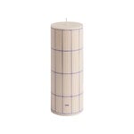 HAY Column candle, M, off-white - blue, product image