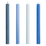 HAY Hexagon candle, 4 pcs, blues, product image