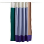 HAY Pivot shower curtain, 180 x 200 cm, blue