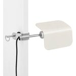 HAY Apex clip lamp, oyster white