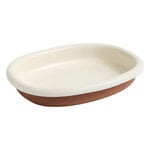 HAY Plat ovale Barro, L, blanc cassé, image produit
