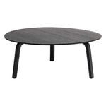 HAY Bella coffee table 80 cm, low, black, product image