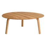 HAY Bella coffee table 80 cm, low, oiled oak, product image