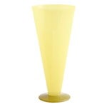 HAY Conical vase, large, yellow - lime green, view 1