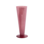 HAY Conical vase, medium, rose - dark red, product image