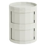 HAY Facet cabinet 20, two doors, misty grey, product image