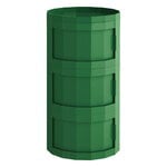 HAY Facet cabinet 30, incl. feet and castors, three doors, spinach green, product image