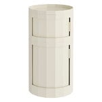 HAY Facet cabinet 110, incl. feet and castors, eggshell, product image