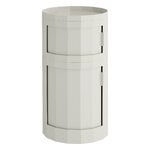 HAY Facet cabinet 110, incl. feet and castors, misty grey, product image