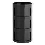 HAY Facet cabinet 30, three doors, anthracite, product image