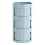 HAY Facet cabinet 30, three doors, misty blue, product image