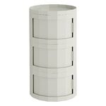 HAY Facet cabinet 30, three doors, misty grey, product image