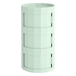 HAY Facet cabinet 30, three doors, soft mint, product image