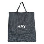 HAY Grid X-large bag, dark blue, product image