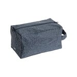 HAY Grid wash bag, medium, dark blue, product image