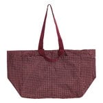 HAY Grid Weekend bag, medium, burgundy, product image