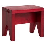 HAY Manolito stool, short, red, product image