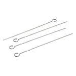 HAY Outdoor Market - Brochette BBQ, ensemble de 4, acier inoxydable, image produit