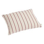 HAY Outdoor Market cushion, beige - red stripe, product image