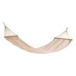 HAY Outdoor Market hammock, beige - red stripe, product image