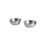 HAY Outdoor Market - bol en acier, ensemble de 2, S, acier inoxydable, image produit