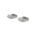 HAY Outdoor Market steel plate, set of 2, S, stainless steel, product image