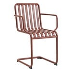 HAY Palissade Cantilever fauteuil, rouge fer, image produit